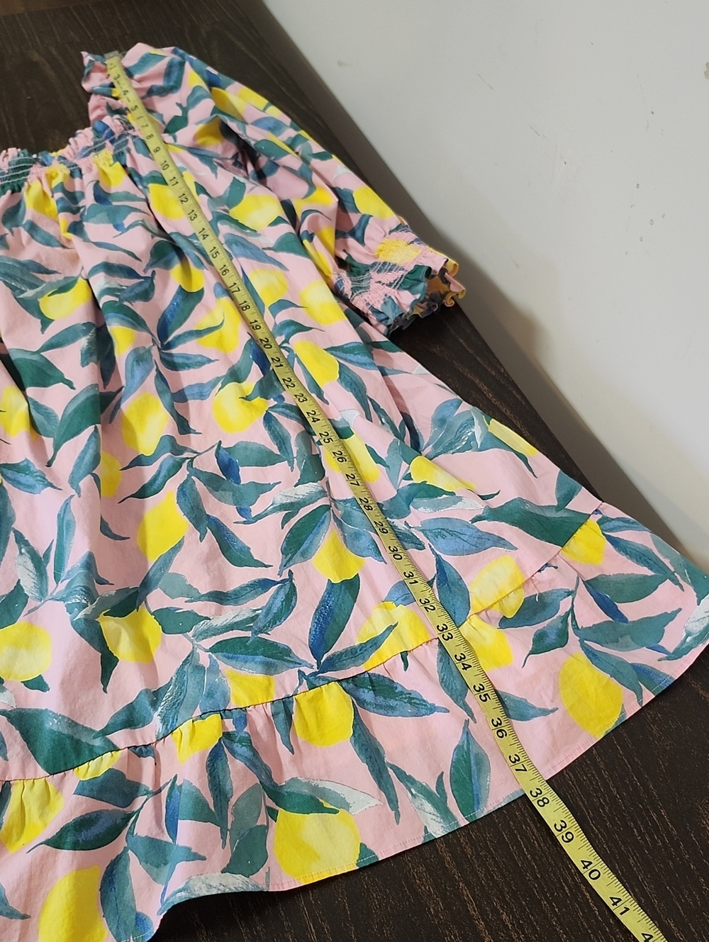 Show Me Your Mumu Delight Dress Plus Size - Pink Lemon Tart - Size 2X - Picture 7 of 8